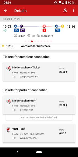 FahrPlaner - Image screenshot of android app