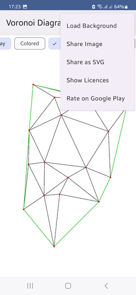 Voronoi Diagram - عکس برنامه موبایلی اندروید