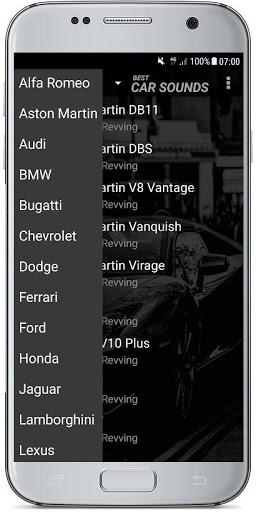 CAR SOUNDS - Image screenshot of android app
