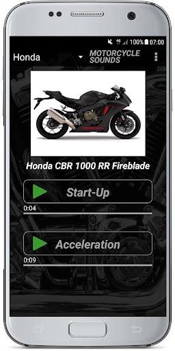 BIKE & MOTORCYCLE SOUNDS - Image screenshot of android app