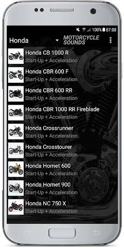 BIKE & MOTORCYCLE SOUNDS - Image screenshot of android app