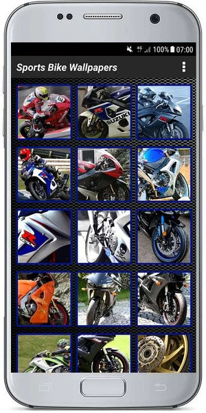 SPORTS BIKE WALLPAPERS - Image screenshot of android app