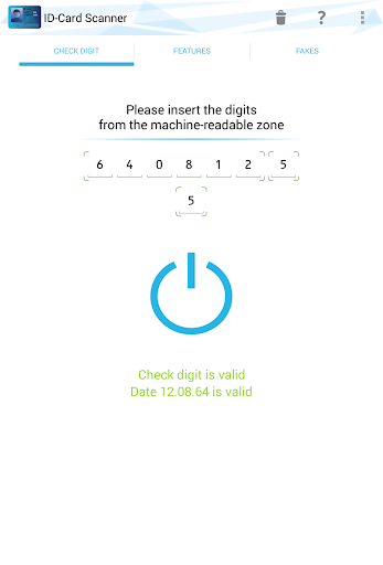 ID Card Checker - Image screenshot of android app