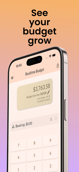 Realtime Budget - Expenses - عکس برنامه موبایلی اندروید