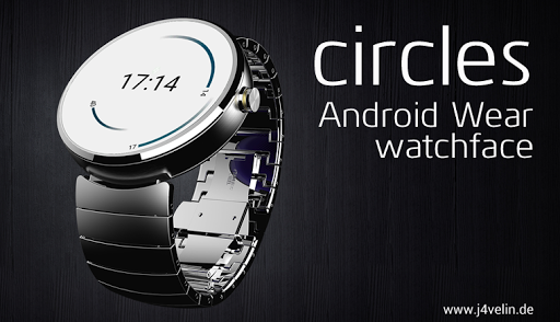 Circles - Wear Watch face - Image screenshot of android app