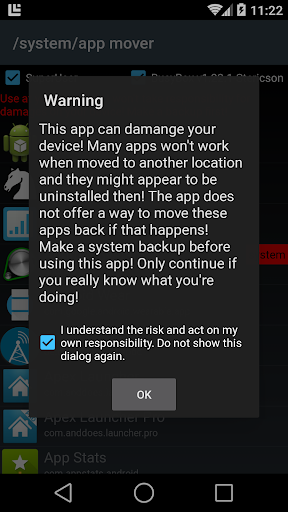 /system/app mover ★ ROOT ★ - Image screenshot of android app