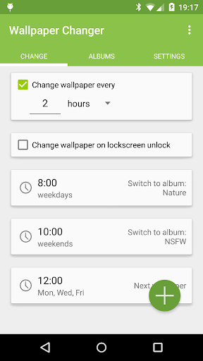 Wallpaper Changer - Image screenshot of android app