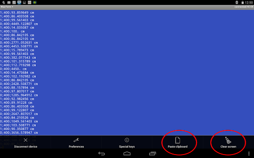 BlueTerm + - Image screenshot of android app