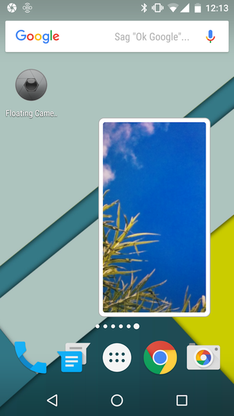 Floating Camera - Image screenshot of android app