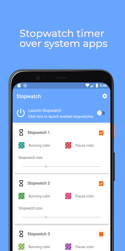 Stopwatch app－Countdown Timer - عکس برنامه موبایلی اندروید