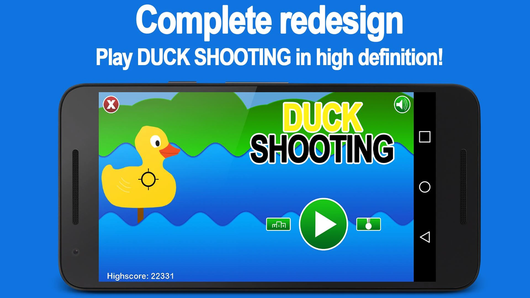 Duck Shooting Game - Gameplay image of android game