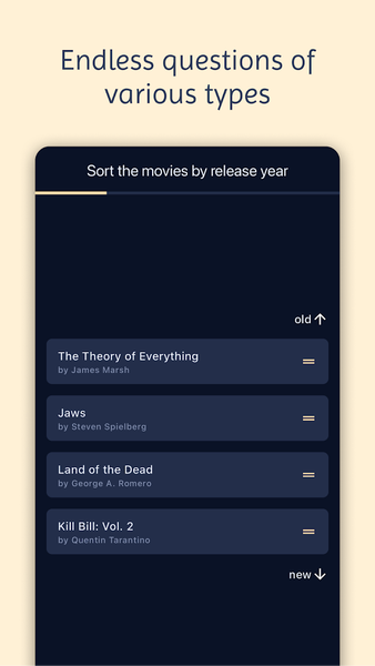 Movie & Actor Quiz - Gameplay image of android game