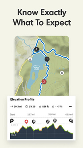 Komoot: Bike Trails & Routes - Image screenshot of android app