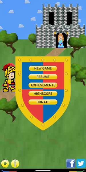 Levi the Knight (RPG) - Gameplay image of android game