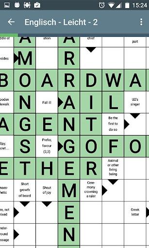 Crosswords - Image screenshot of android app