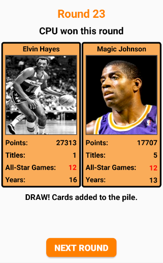 NBA Card Game - عکس بازی موبایلی اندروید