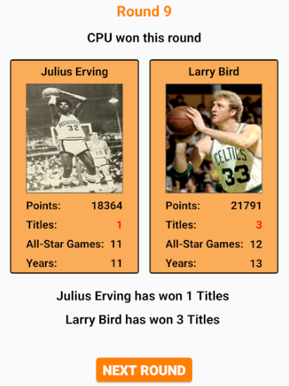 NBA Card Game - عکس بازی موبایلی اندروید