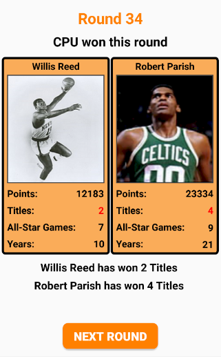 NBA Card Game - عکس بازی موبایلی اندروید