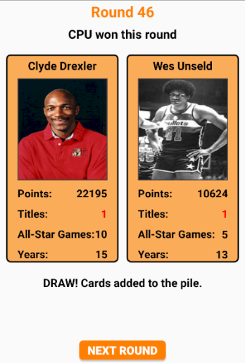 NBA Card Game - عکس بازی موبایلی اندروید