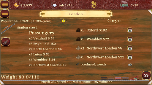 Railroad Manager ۲۰۲۵ - عکس بازی موبایلی اندروید