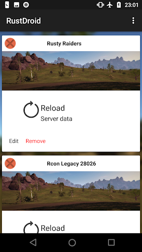 RustDroid: Rust Server Admin - Image screenshot of android app