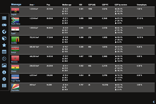 World atlas & world map MxGeo - عکس برنامه موبایلی اندروید