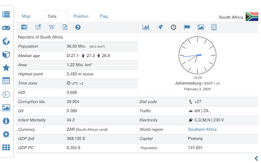 World atlas & world map MxGeo - عکس برنامه موبایلی اندروید