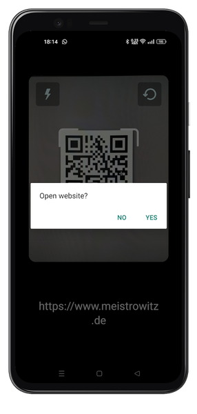 QR Scanner - Image screenshot of android app