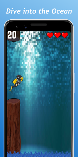 Dive Or Die! Underwater Game - Image screenshot of android app