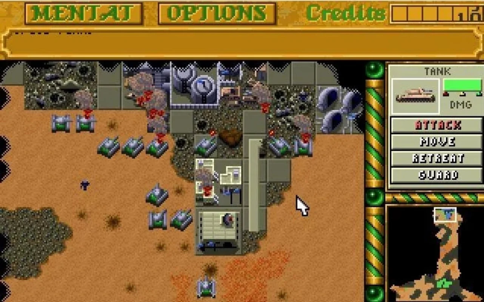 Dune 2 - The Building of A Dyn - Gameplay image of android game