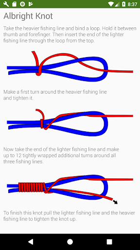Fishing Knots - Image screenshot of android app