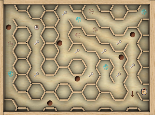 Classic Labyrinth Maze 3d 2 - عکس بازی موبایلی اندروید