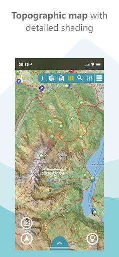 RealityMaps: ski, hike, bike - عکس برنامه موبایلی اندروید