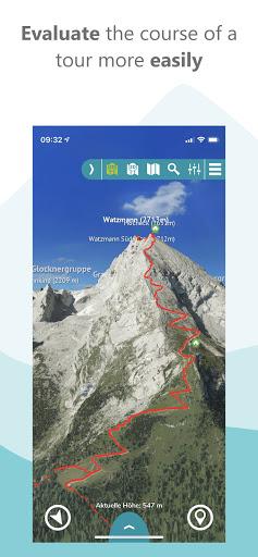 RealityMaps: ski, hike, bike - عکس برنامه موبایلی اندروید