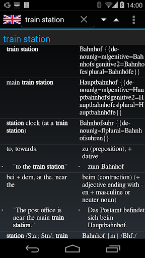 QuickDic Dictionary - Image screenshot of android app