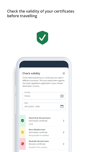 CovPass - عکس برنامه موبایلی اندروید