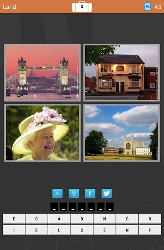 ۴ Bilder ۱ Ort - عکس بازی موبایلی اندروید