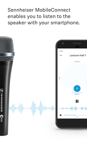 Sennheiser MobileConnect - عکس برنامه موبایلی اندروید