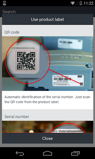 SEW Product ID plus - Image screenshot of android app