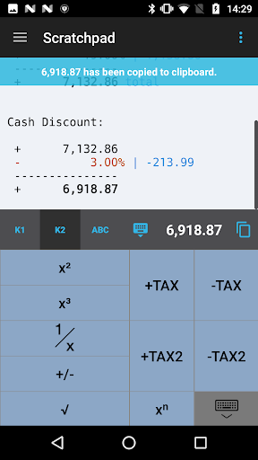 calctape calculator