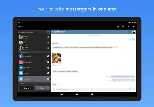 IM+ - عکس برنامه موبایلی اندروید
