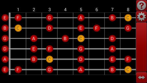 s.mart Guitar Scales & Bass... - Image screenshot of android app