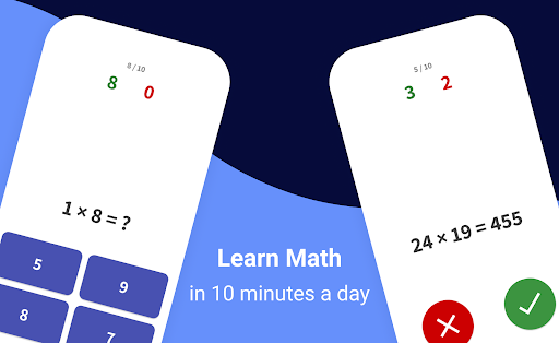 Times Table  - Learn Math - عکس بازی موبایلی اندروید