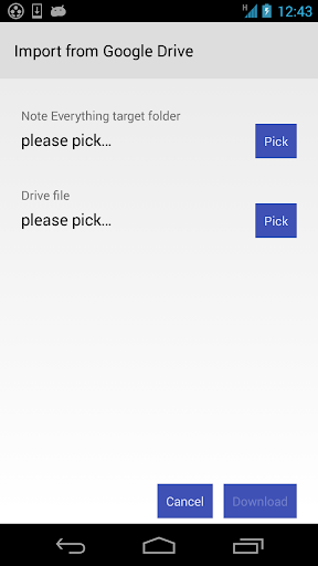 NE Google Drive - Image screenshot of android app