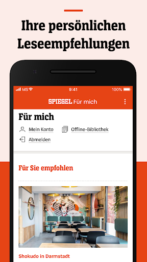 DER SPIEGEL - Nachrichten - Image screenshot of android app