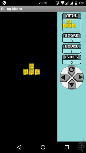 Falling Blocks - Gameplay image of android game