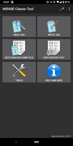 MIFARE Classic Tool - عکس برنامه موبایلی اندروید