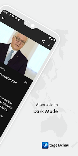 tagesschau - Nachrichten - Image screenshot of android app