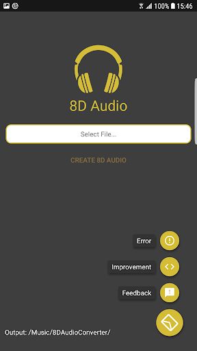 8D Audio Converter - Image screenshot of android app