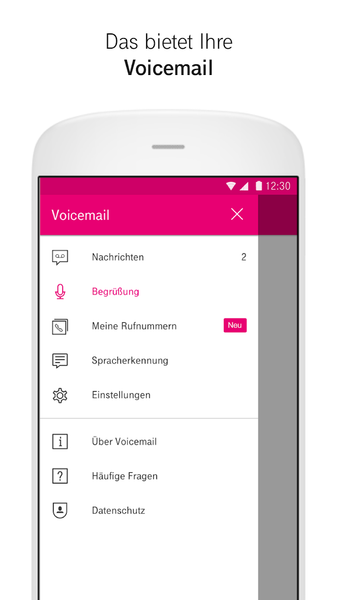 Voicemail - عکس برنامه موبایلی اندروید